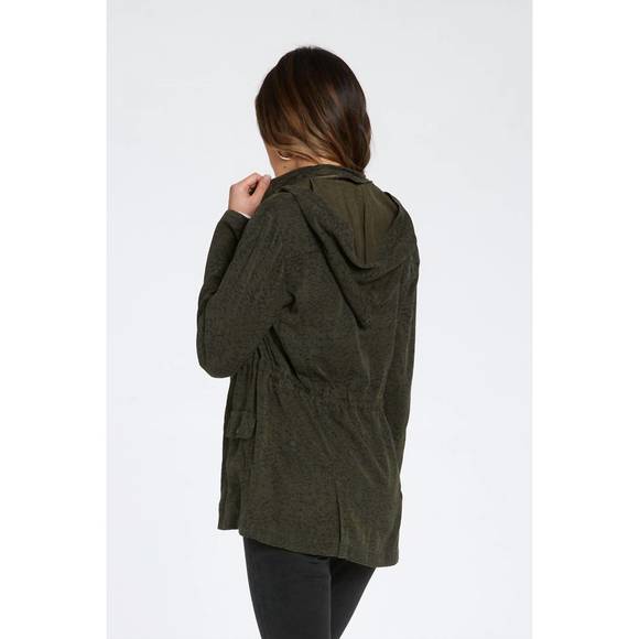 NEW DEAR JOHN DENIM jenny jacket in pine leopard - Picture 4 of 4